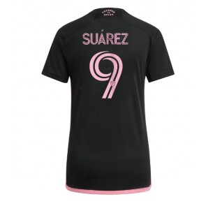 Inter Miami Luis Suarez #9 Replika Udebanetrøje Dame 2024-25 Kortærmet